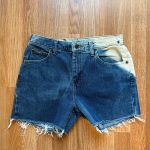 Vintage Distressed Bleached Shorts Size 10 P